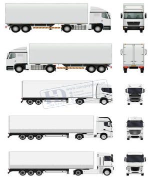 Vector Xe Ô Tô, Xe Máy, Xe Công Trình (67)