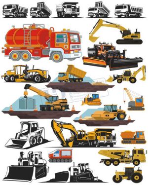 Vector Xe Ô Tô, Xe Máy, Xe Công Trình (76)