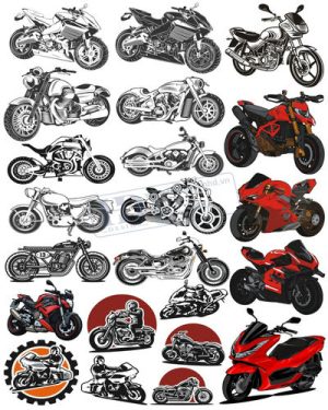 Vector Xe Ô Tô, Xe Máy, Xe Công Trình (9)