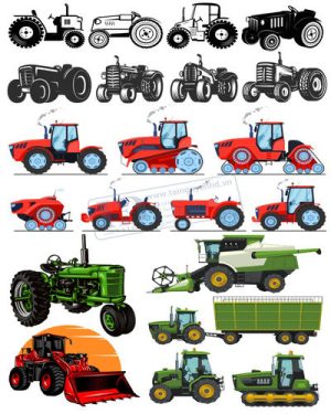 Vector Xe Ô Tô, Xe Máy, Xe Công Trình (90)