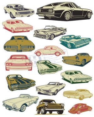 Vector Xe Ô Tô, Xe Máy, Xe Công Trình (95)