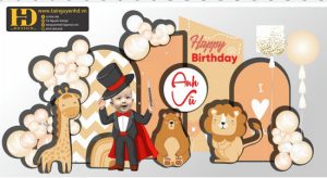 Vector mẫu Sinh Nhật Cho Bé 1