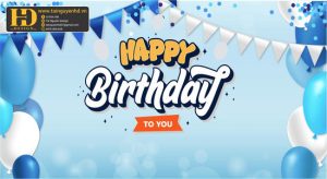 Vector mẫu Sinh Nhật Cho Bé 10