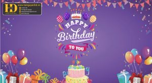 Vector mẫu Sinh Nhật Cho Bé 11