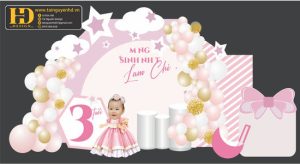 Vector mẫu Sinh Nhật Cho Bé