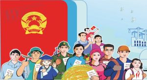 Vector pano Bầu Cử 2