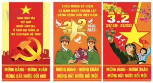 Vector pano Mừng Đảng Mừng Xuân 10