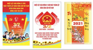 Vector pano Mừng Đảng Mừng Xuân 14