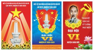 Vector pano Mừng Đảng Mừng Xuân 15