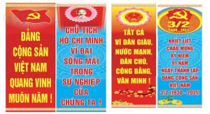 Vector pano Mừng Đảng Mừng Xuân 17