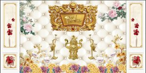 Mẫu Tranh Trang Trí Bàn Thờ