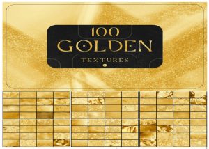 100 họa tiết vàng