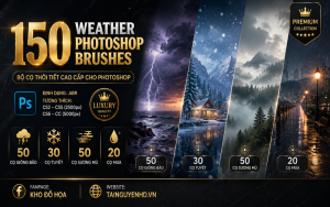 150 Cọ vẽ thời tiết cho Photoshop