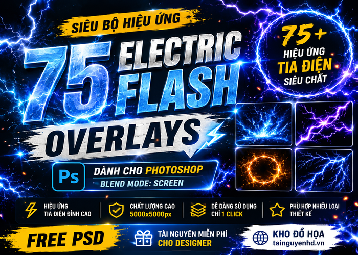 75 Lớp phủ đèn flash điện JPEG
