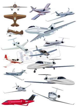 Air Plane, Máy Bay, Vector Máy Bay 3