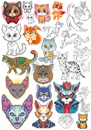 Animals, Vector Động Vật Trong Khu Rừng (11)