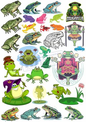Animals, Vector Động Vật Trong Khu Rừng (13)