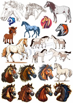 Animals, Vector Động Vật Trong Khu Rừng (14)