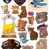 Bear, Vector Con Gấu 67