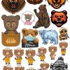 Bear, Vector Con Gấu 70