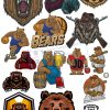Bear, Vector Con Gấu 80