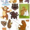 Bear, Vector Con Gấu 82