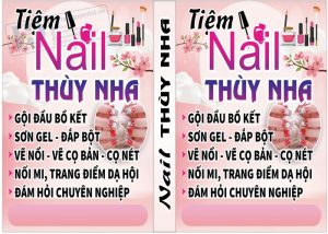 Biển Nail Mi Thùy Nha
