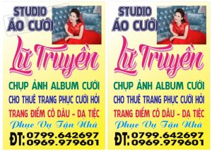 Biển Quảng Cáo Áo Cưới, Studio