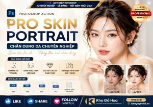 Bộ Action Photoshop Chân Dung Da Chuyên Nghiệp