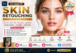 Bộ công cụ chỉnh sửa da Photoshop