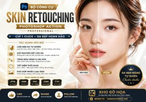 Bộ công cụ chỉnh sửa da chuyên nghiệp