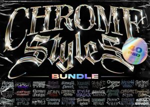 Bộ sưu tập kiểu chữ Chrome