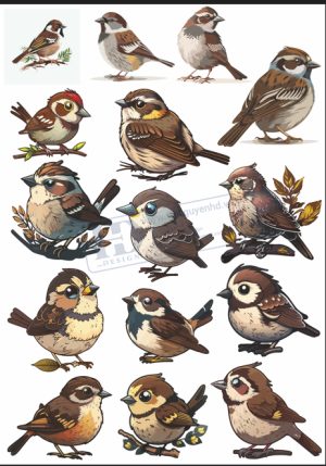 Brid, Con Chim, Vector Con Chim Tổng Hợp (23)