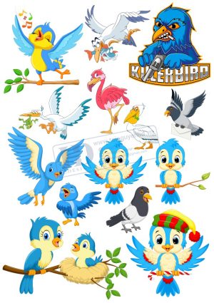 Brid, Con Chim, Vector Con Chim Tổng Hợp (9)