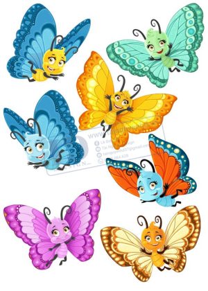 Butterfly, Vector Con Bướm (1)