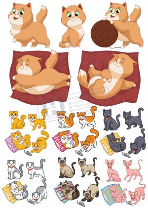 Cat, Con Mèo, Vector Con Mèo (10)