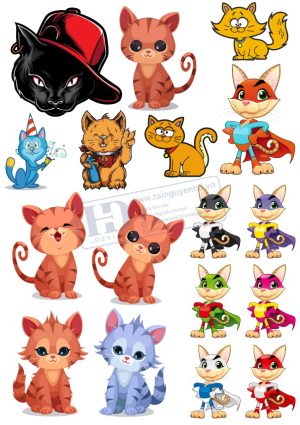 Cat, Con Mèo, Vector Con Mèo (5)