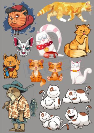 Cat, Con Mèo, Vector Con Mèo (6)