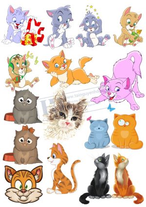 Cat, Con Mèo, Vector Con Mèo (7)