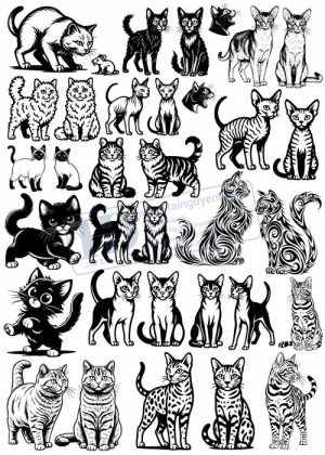 Cats, Vector Con Mèo, Con Mèo 10