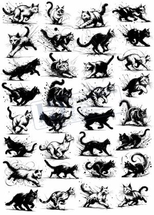 Cats, Vector Con Mèo, Con Mèo 12 (2)