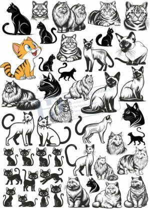 Cats, Vector Con Mèo, Con Mèo 14