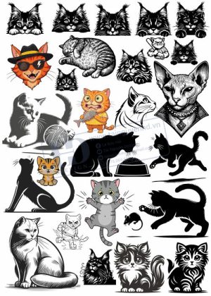 Cats, Vector Con Mèo, Con Mèo 15