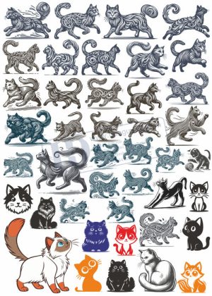Cats, Vector Con Mèo, Con Mèo 16