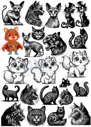 Cats, Vector Con Mèo, Con Mèo 18