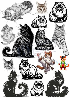 Cats, Vector Con Mèo, Con Mèo 22