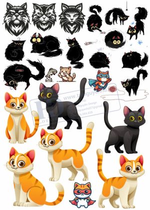 Cats, Vector Con Mèo, Con Mèo 23