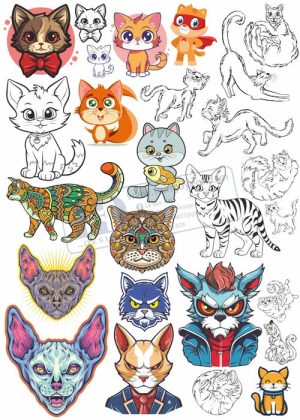 Cats, Vector Con Mèo, Con Mèo 27