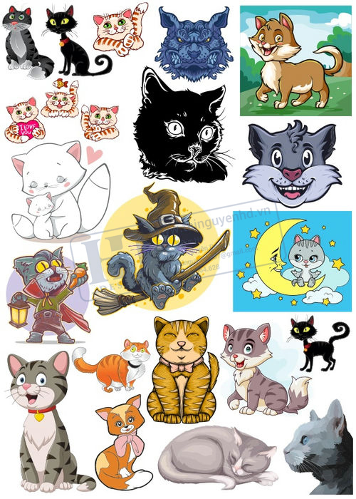 Cats, Vector Con Mèo, Con Mèo 33