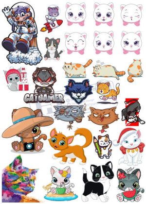 Cats, Vector Con Mèo, Con Mèo 38